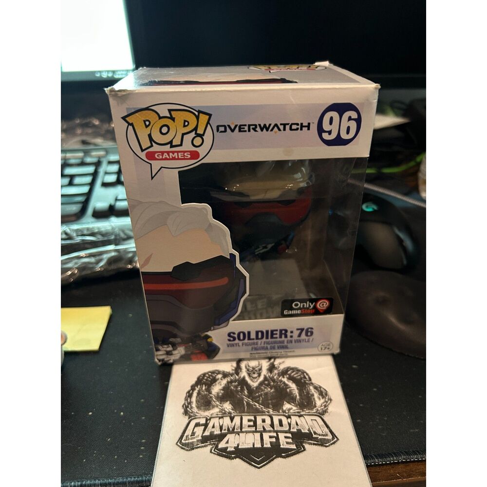 Funko Pop! Games - Overwatch Soldier: 76 Gamestop Exclusive # 96